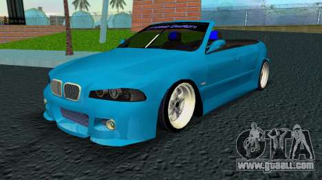 BMW M5 Cabrio for GTA Vice City