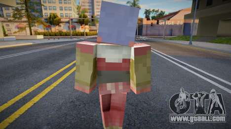 Minecraft Ped Dnfolc1 for GTA San Andreas
