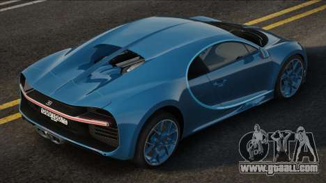 Bugatti Chiron [Blue] for GTA San Andreas