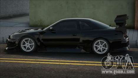 Nissan Skyline GT-R Blek for GTA San Andreas