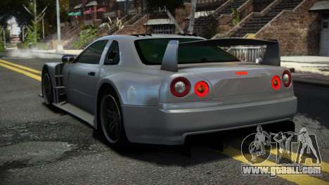 Nissan Skyline R34 WT for GTA 4