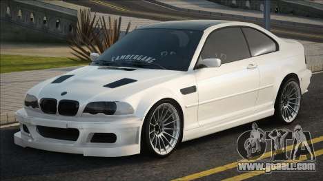 BMW M3 White for GTA San Andreas
