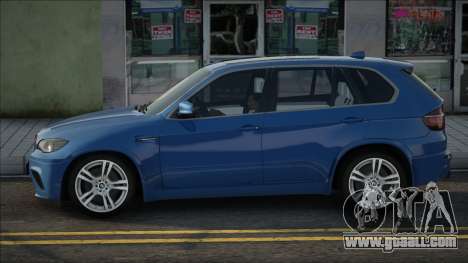 BMW X5m E70 Blue for GTA San Andreas