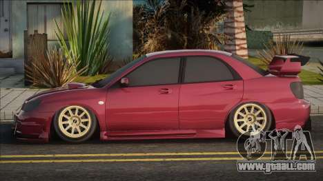 Subaru Impreza Red for GTA San Andreas