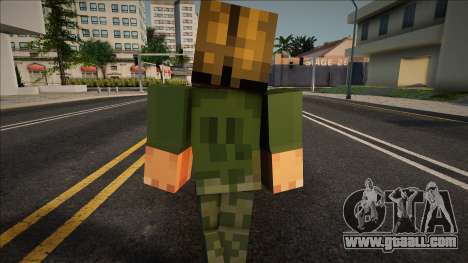 Minecraft Ped Swmyhp2 for GTA San Andreas