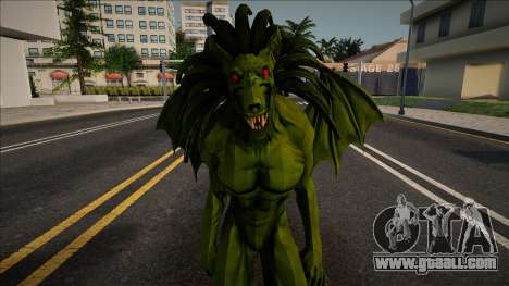 Demonio 2 Color Verde Porteada de GTA 5 for GTA San Andreas