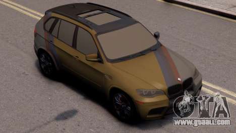 BMW X5m Gold Edition for GTA 4