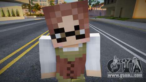 Minecraft Ped Dnfolc2 for GTA San Andreas