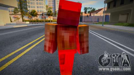 Minecraft Ped Bmydj for GTA San Andreas