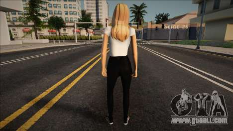 Sweet, pretty girl v4 for GTA San Andreas