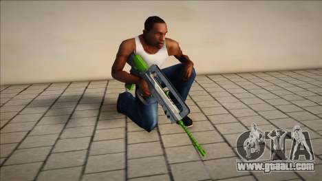 Green AK47 for GTA San Andreas