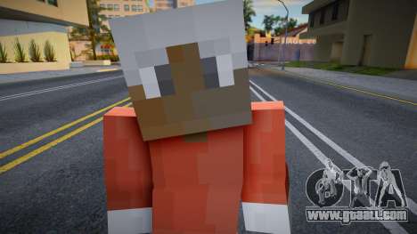 Minecraft Ped Bfost for GTA San Andreas