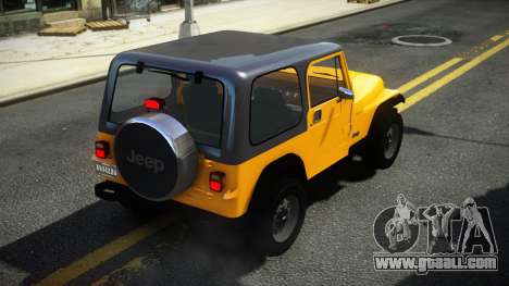 1986 Jeep Wrangler V1.0 for GTA 4