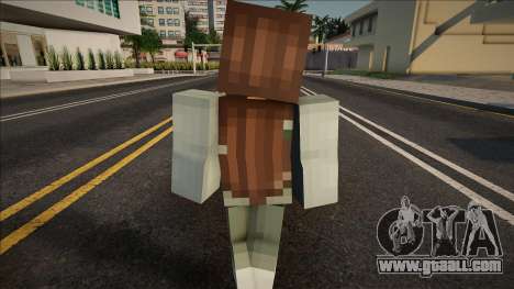Minecraft Ped Sbfyst for GTA San Andreas