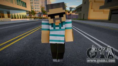 Minecraft Ped Hmyst for GTA San Andreas