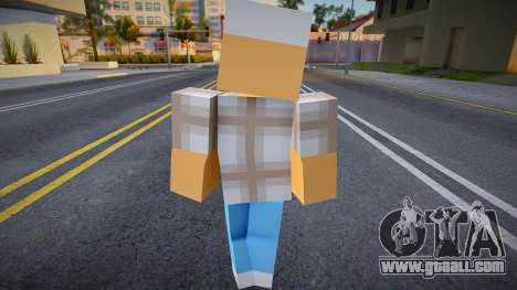 Minecraft Ped Bmost for GTA San Andreas