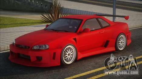 Nissan Skyline R34 Eddie without winyl for GTA San Andreas