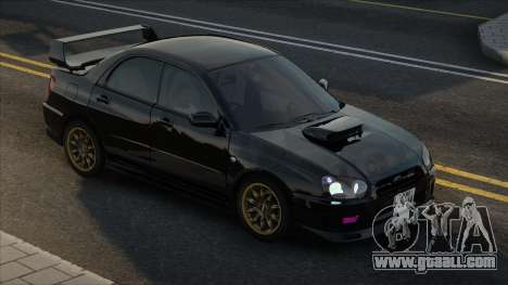 Subaru Impreza WRX STI Black for GTA San Andreas