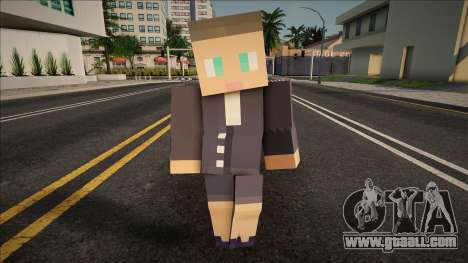 Minecraft Ped Wfybu for GTA San Andreas