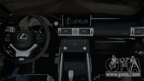 Lexus IS 350 Blue for GTA San Andreas
