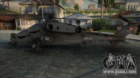 TUSAŞ T-129 Polis Atak Helikopteri Modu for GTA San Andreas