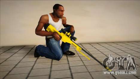 Sniper Gold Version for GTA San Andreas
