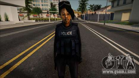 Swat Girl 1 for GTA San Andreas