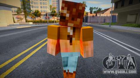 Minecraft Ped Dnfylc for GTA San Andreas