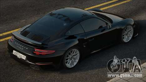 Porsche 911 Turbo S [Black] for GTA San Andreas