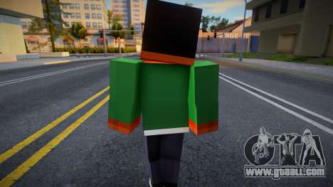 Minecraft Ped Ryder for GTA San Andreas