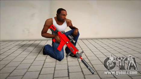 Red Gun Elite M4 for GTA San Andreas