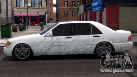 Mercedes-Benz 600 Sel Grey for GTA 4