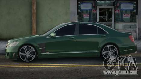 Mercedes-Benz W221 Green for GTA San Andreas