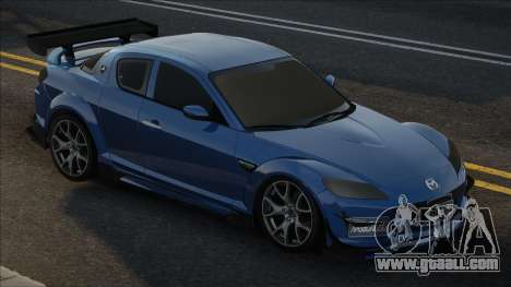 Mazda RX7 Blue for GTA San Andreas