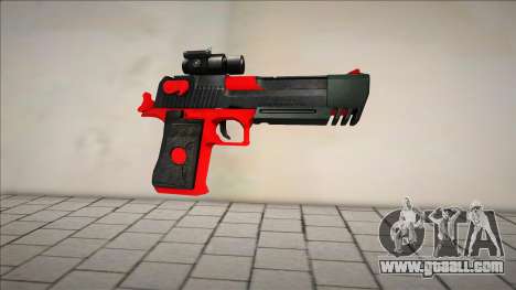 Red Gun Elite Desert Eagle for GTA San Andreas
