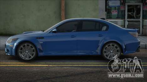 BMW M5 E60 [Blue] for GTA San Andreas