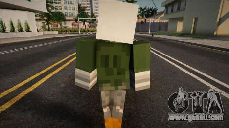 Minecraft Ped Swmotr1 for GTA San Andreas