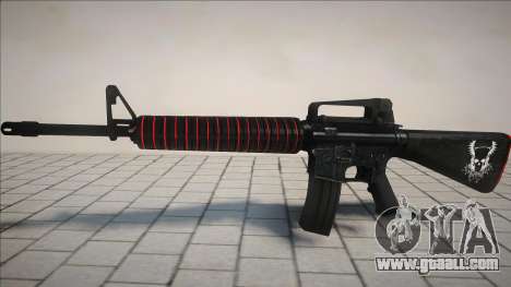 Red Gun M4 for GTA San Andreas