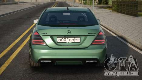 Mercedes-Benz S65 [Green] for GTA San Andreas