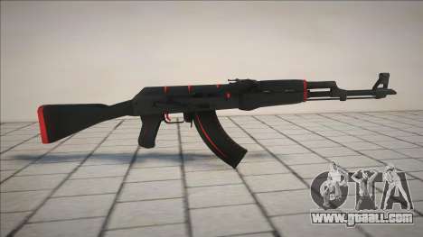 Red-Black M4 for GTA San Andreas