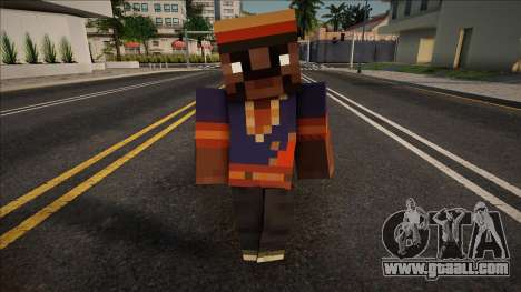 Minecraft Ped Sbmyst for GTA San Andreas