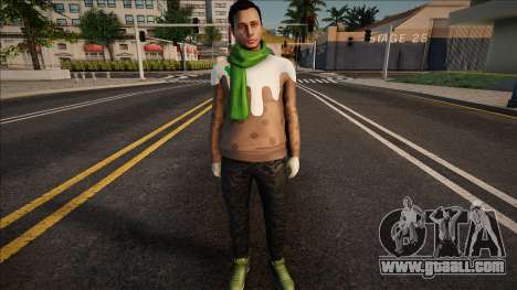 New Year Man Skin for GTA San Andreas