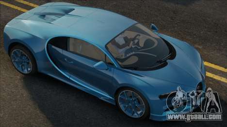 Bugatti Chiron [Blue] for GTA San Andreas
