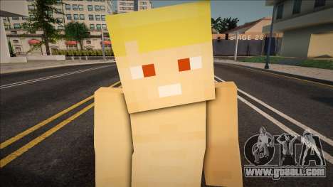 Minecraft Ped Wmylg for GTA San Andreas