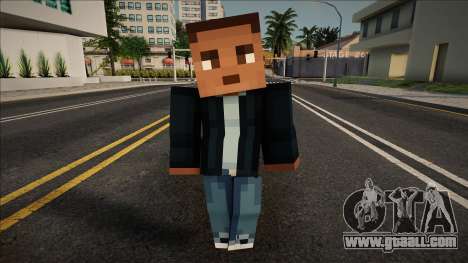 Minecraft Ped Wbdyg1 for GTA San Andreas