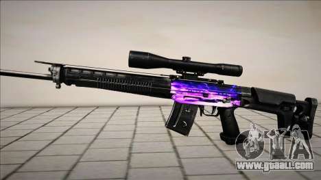 Sniper Rifle Purple for GTA San Andreas