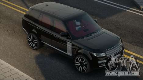 Land Rover Range Rover [Black] for GTA San Andreas