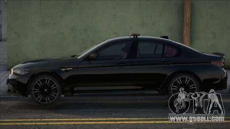 BMW M5 F90 Black for GTA San Andreas