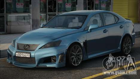 Lexus IS-F Blu for GTA San Andreas