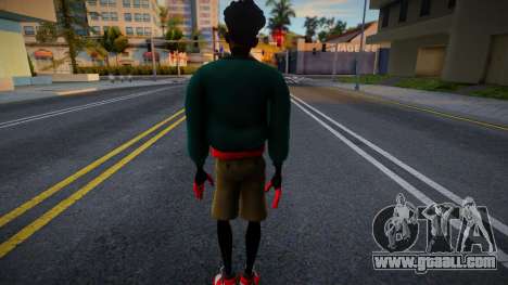 Miles Morales Hoodie Suit ( ITVS ) for GTA San Andreas